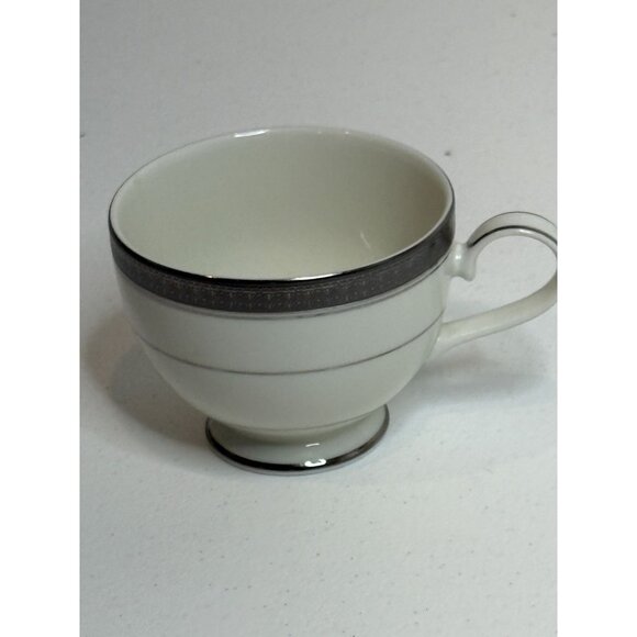 Mikasa Palatial Platinum Dinnerware Fine China Footed Cup Dining Tableware Tea - Picture 1 of 5